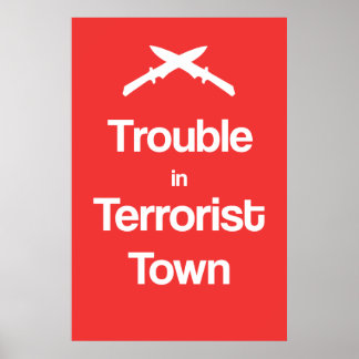 Trouble Dans La Ville Terroriste Garry'smod Poster