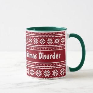 Trouble de Noël obsessionnel tasse à sanglier