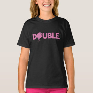 Trouble Double Funny Dad Son Daughter Matching T-shirt