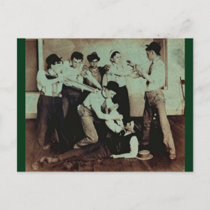 Trouble in the Pool Hall and other Shenanigans Briefkaart