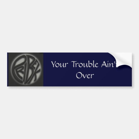 Trouble Sticker (Voorkant)