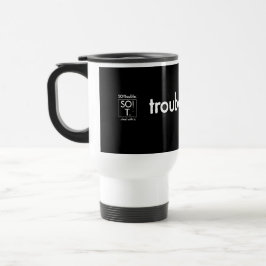 troubleboss! travel mug reisbeker