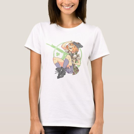 Troublesmaker Plain (Little Armalite) T-shirt (Voorkant)