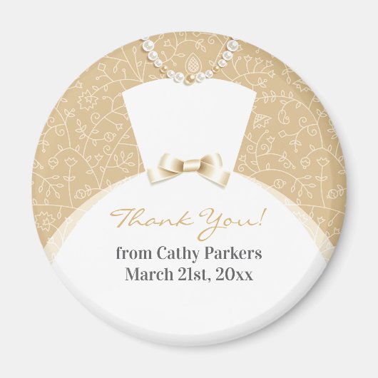 Troud Bruiloft Magnet Magneet (Voorkant)