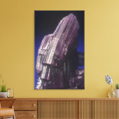 Troumaline kristallen canvas afdruk (Insitu (Woonkamer))