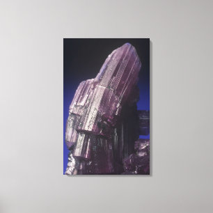 Troumaline kristallen canvas afdruk