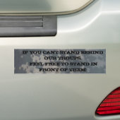 TROUMSTEUN BUMPERSTICKER (Op auto)