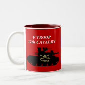 Troupe de F, 17ème tasse de la cavalerie M551 (Gauche)