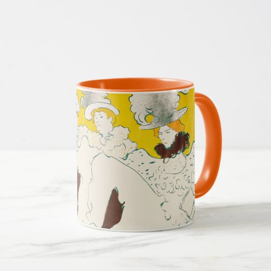 Troupe de Mademoiselle Eglantine, Toulouse Lautrec Mok (Voorkant rechts)