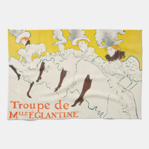 Troupe de Mademoiselle Eglantine, Toulouse Lautrec Theedoek