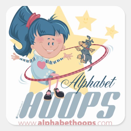 Trous Alphabet : Stickers (Devant)