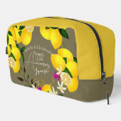Trousse De Toilette 10th Wedding Anniversary Summer Lemon Squeeze (Coin droit)