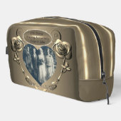 Trousse De Toilette 19ème/8ème Mariage de bronze(couleur)Photo Anniver (Coin droit)