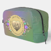 Trousse De Toilette 24e anniversaire du Mariage Opal (Coin droit)