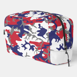 Trousse De Toilette 4 juillet, Jour de l'Indépendance, Gris Camouflage