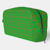 Trousse de toilette à motif trèfle (Coin droit)