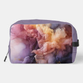 Trousse De Toilette Abstract Lavender Floral Cloud Ink Landscape (Verso)