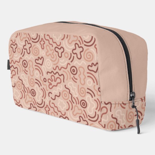 Trousse De Toilette Abstract Party Doodle Pattern (Coin droit)
