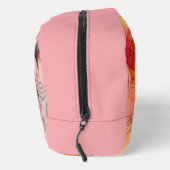 Trousse De Toilette Abstract Pink Colorful Geometric Design (Droite)