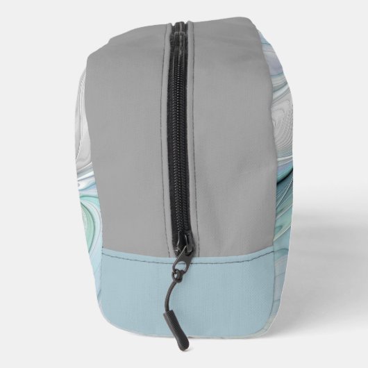 Trousse De Toilette Abstrait Bleu Vert Papillon Imaginaire Fractal Art (Droite)