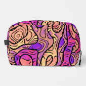 Trousse De Toilette Abstrait dynamique (Recto)