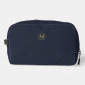 Trousse De Toilette Accessoires pour monogramme bleu marine (Recto)