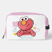 Trousse De Toilette Adorable Elmo | Ajoutez Votre Propre Nom (Verso)