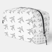 Trousse De Toilette Airplane Pattern Pouch (Coin droit)