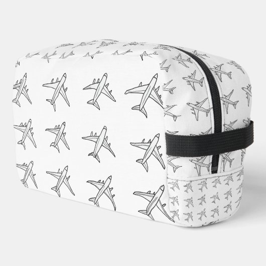 Trousse De Toilette Airplane Pattern Pouch (Coin gauche)