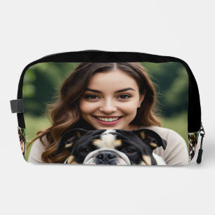 Trousse De Toilette Ajouter une photo de Bulldog Personnaliser