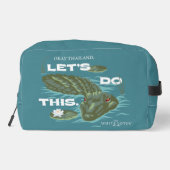 Trousse De Toilette Alligator - Le Lotus Blanc (Verso)