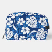 TROUSSE DE TOILETTE ALOHA VENDREDI MOTIF EN BLEU (Verso)