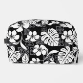 TROUSSE DE TOILETTE ALOHA VENDREDI MOTIF EN NOIR (Recto)