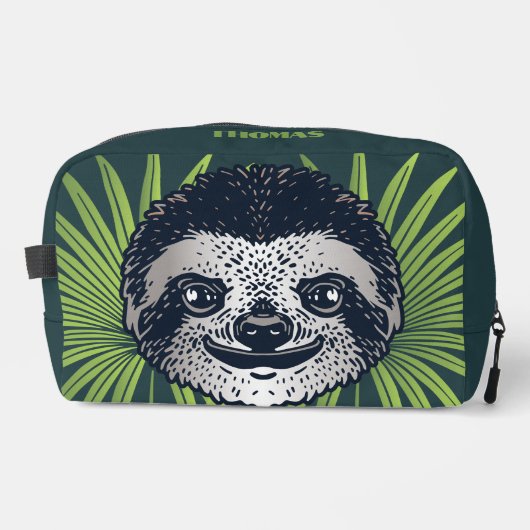 Trousse De Toilette Amazonie tropicale de Sloth (Recto)