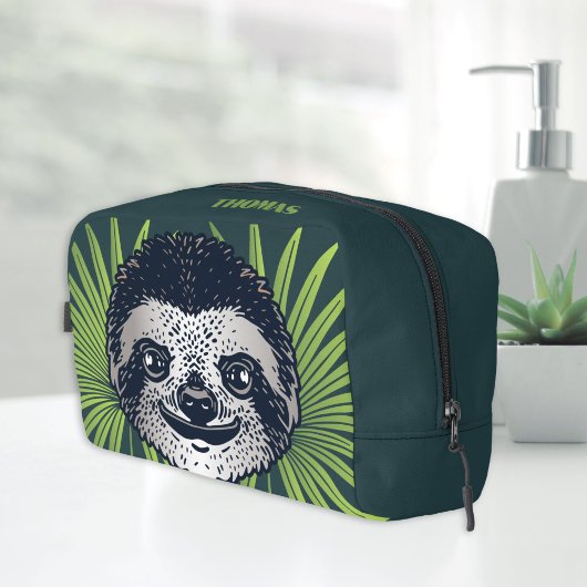 Trousse De Toilette Amazonie tropicale de Sloth
