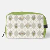 Trousse De Toilette AMIS™ | Motif de Jacquard Perk Central (Verso)