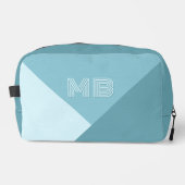Trousse De Toilette Aqua Turquoise Green Seafoam Ocean Blue (Recto)