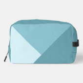 Trousse De Toilette Aqua Turquoise Green Seafoam Ocean Blue (Verso)