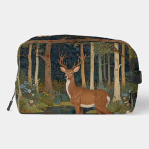Trousse De Toilette Aquarelle cerf art boho forêt boisée verdure