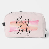 Trousse De Toilette Aquarelle Peinture éclats Boss Lady (Recto)
