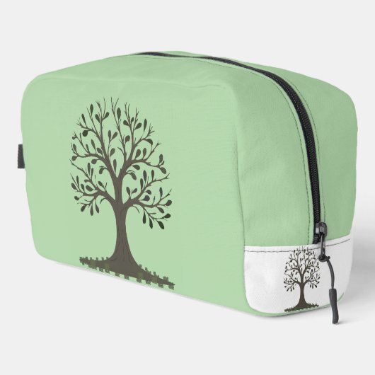 🌳 Trousse de Toilette Arbre de Vie Vert🧼 (Coin droit)