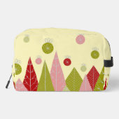 Trousse De Toilette Arbres de Noël festifs (Verso)