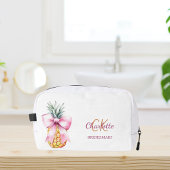 Trousse De Toilette Arc rose ananas tropicale bridesmaid