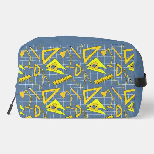 Trousse De Toilette Architect Tools Patterned Monogram (Verso)