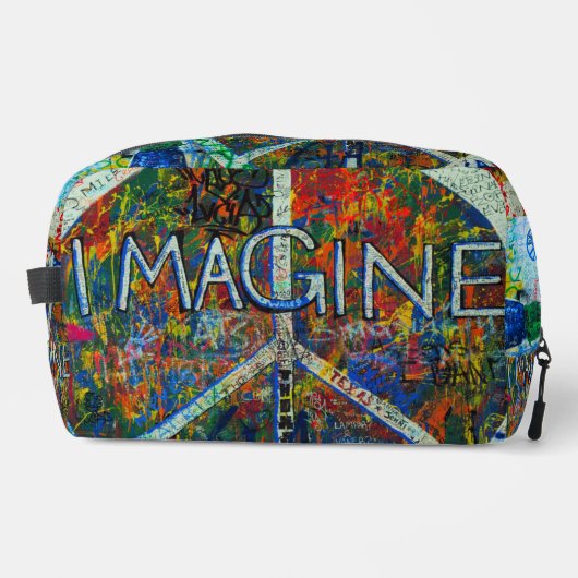 Trousse De Toilette Art du mur de paix (Recto)