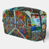 Trousse De Toilette Art du mur de paix (Coin droit)