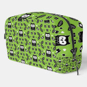 Trousse De Toilette Art populaire de Chouette scandinave (Coin droit)