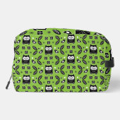 Trousse De Toilette Art populaire de Chouette scandinave (Verso)