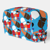 Trousse De Toilette Art vintage rétro de glace (Coin droit)