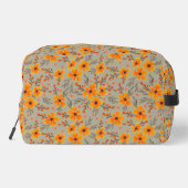 Trousse De Toilette Automne Automne Floral Motif Sage Vert (Verso)